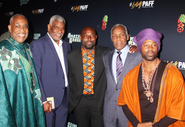 Ayoku Babu, Richard Gant, Jimmy Jean-Louis, Danny Glover & Darrin Henson