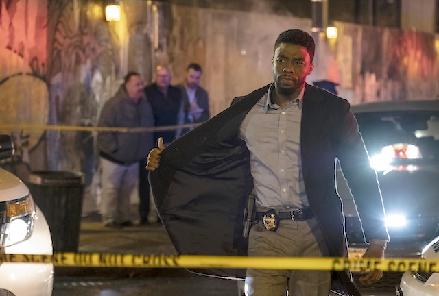 Chadwick Boseman stars in 21 Bridges Photo Credit  Matt Kennedy